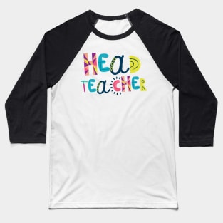 Cute Headteacher Gift Idea Back to School Baseball T-Shirt